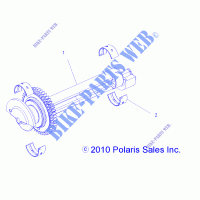MOTOR, BALANCER   R13JT87AD/AL/9EAK/EAL/EAO/EAT/EAW/EAP (49RGRBALANCER11RZR875) für Polaris RZR XP 900 EFI 2013