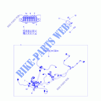 KABELSTRANG   A14MX5ETH (49ATVHARNESS14570UTE) für Polaris SPORTSMAN 570 EFI UTE HD EPS 2014