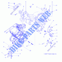MOTOR, Getriebelagerung   R11XH76AW/AZ/XY76AA (49RGRMOTORMTG10RZRS4) für Polaris RZR 4/EPS RGE 2011