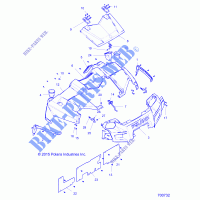 HAUBE and FRONT FASCIA   R16RDA57A1/B1 (700732) für Polaris RANGER 6 CREW 570 FULL SIZE 2016