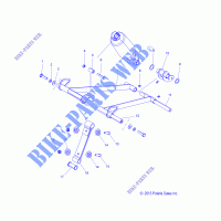 FRONT Drehmomentarm   S15CE5BSL/BEL (49SNOWFTA14550144) für Polaris INDY 2015