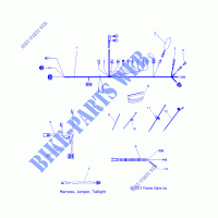 KABELSTRANG   S15CE5BSL/BEL (49SNOWHARNESS14550) für Polaris INDY 2015