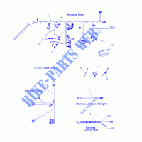 KABELSTRANG   S15CG6 ALL OPTIONEN (49SNOWHARNESS14PRMK) für Polaris RMK 2015