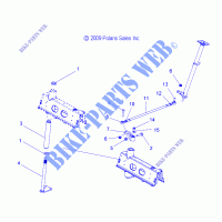 STEUER DRAG LINK   S14PU6NSL/NEL (49SNOWLENKUNGDRGLK10WIDE) für Polaris WIDETRAK 2014