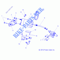 ANLASSER MOTOR   S13CK6/CM6 ALL OPTIONEN (49SNOWANLASSER13RUSH) für Polaris RMK 2013