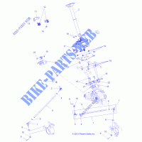 Lenksäule ASM.   A14DN5EAH/EAR (49ATVLENKUNG14SP550) für Polaris SPORTSMAN TOURING 550 EPS 2014