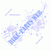 CRANKCASE   A14TN5EAA/EAD (49ATVCRANKCASE09SPXP550) für Polaris SPORTSMAN X2 550 EPS 2014