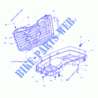FRONT Ladebox   A14TN5EAA/EAD (49ATVBOX11SP850) für Polaris SPORTSMAN X2 550 EPS 2014