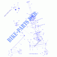 Lenksäule ASM.   A14TN5EAA/EAD (49ATVLENKUNG14SP550) für Polaris SPORTSMAN X2 550 EPS 2014