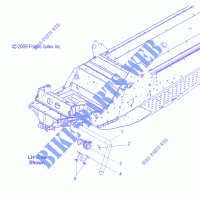 STABILISATOR   S10PU6KSL/KEL (49SNOWSWAYBAR10600WIDE) für Polaris UTILITY 2010