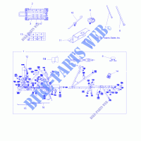 KABELSTRANG, EPS   A13GH8EFK (49ATVHARNESS13850SCRAMI) für Polaris SCRAMBLER 850 HO EPS INTL 2013
