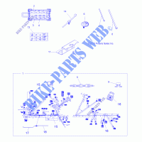 KABELSTRANG, NON EPS   A13GH85AJ (49ATVHARNESS13850SCRAM) für Polaris SCRAMBLER 850 HO EPS 2013