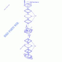 BENZINPUMPE   S05ND5BS (4992669266C10) für Polaris TRAIL LUXURY 2005