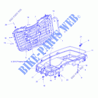FRONT Ladebox   A13DN5EAF/EAR (49ATVBOX11SP850) für Polaris SPORTSMAN TOURING 550 EPS 2013