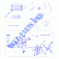 KABELSTRANG   A13TN55AA/AZ (49ATVHARNESS13SPX2550) für Polaris SPORTSMAN X2 550 2013