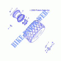 RADS, REAR   A12PB20AF (49ATVRADREAR10PHX) für Polaris PHOENIX 200 2012