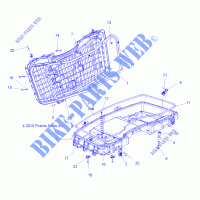 FRONT Ladebox   A12DN5EAF/EAR (49ATVBOX11SP850) für Polaris SPORTSMAN TOURING EPS 550 2012