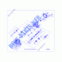 ANTRIEB, MAIN GEARCASE   A17SVE95AM (100063) für Polaris SCRAMBLER XP 1000 2017