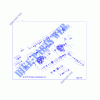 ANTRIEB, MAIN GEARCASE   R17RMH57A4 (700175) für Polaris RANGER 570 EPS HDPE 2017