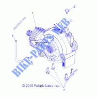 ANTRIEB, FRONT GEARCASE   Z17VHA57A2/E57AU (49RGRGEARCASEMTG11RZR) für Polaris RZR 570 2017