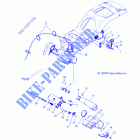 ANTRIEB, UMKEHREN DRIVE CONTROL and MOTOR   V13SW36/AW36 ALL OPTIONEN (49VICRVSDRVMOTOR09VN) für Polaris VISION 2013