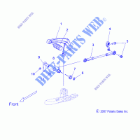 ANTRIEB, VERSCHIEBUNG LINKAGE   V08SB36/SD36 ALL OPTIONEN (49VICVERSCHIEBUNGLINK08VN) für Polaris VISION 2008