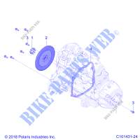 ANTRIEB, DRIVE COUPLER   A20SXD95A9/E95AG (C101431 24) für Polaris SPORTSMAN 1000 XP 48