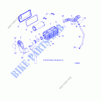 ENGINE, LUFTEINLASS SYSTEM   A19DCE87AK (100658) für Polaris ACE 900 EPS XC 2019