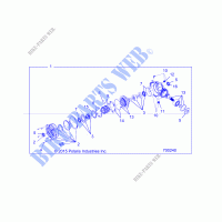ANTRIEB, FRONT GEARCASE INTERNALS   R19RRE99NS (700240) für Polaris RANGER 1000 EPS HD MD 2019