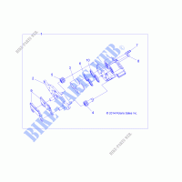VORDERBREMSE CALIPER   Z18VAA87B2/E87BM/BW (49RGRCALIPER15RZR900) für Polaris RZR 900 50 INCH  2018