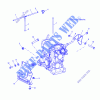Getriebelagerung   A04CH68AP/AQ/AU/CU (4987468746C12) für Polaris SPORTSMAN 700 2004