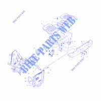 FRONT RACK   Stoßfänger Montage   A03CD50FB (4975277527A07) für Polaris 500 MAGNUM 4X4 HDS 2003