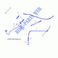 HINTERBREMSE   A15YAP20AF (49ATVBREMSERR10PHX) für Polaris PHOENIX 200 2015