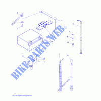 BATTERIE   A15SVE95HW (49ATVBATTERIE15SCRMMD) für Polaris SCRAMBLER 1000 MD 2015