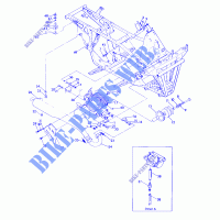 Motorbehälterungen   Auspuff 250 4x4 / W928127 (4922872287A009) für Polaris TRAIL BOSS 4X4 1992