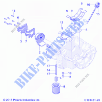 MOTOR, OIL SYSTEM   A22SGE95AN (C101431 23) für Polaris SCRAMBLER XP 1000 2022