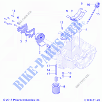 MOTOR, OIL SYSTEM   A21SGE95AK (C101431 23) für Polaris SCRAMBLER XP 1000 S 2021