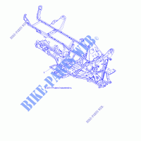 CHASSIS, RAHMEN   A15SEH57AD (49ATVRAHMEN15570AA) für Polaris SPORTSMAN 570 HD 2015