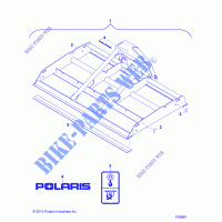 MAIN FRAME   D163PD1AJ/B4 (700880) für Polaris GRAPPLE KIT 2016