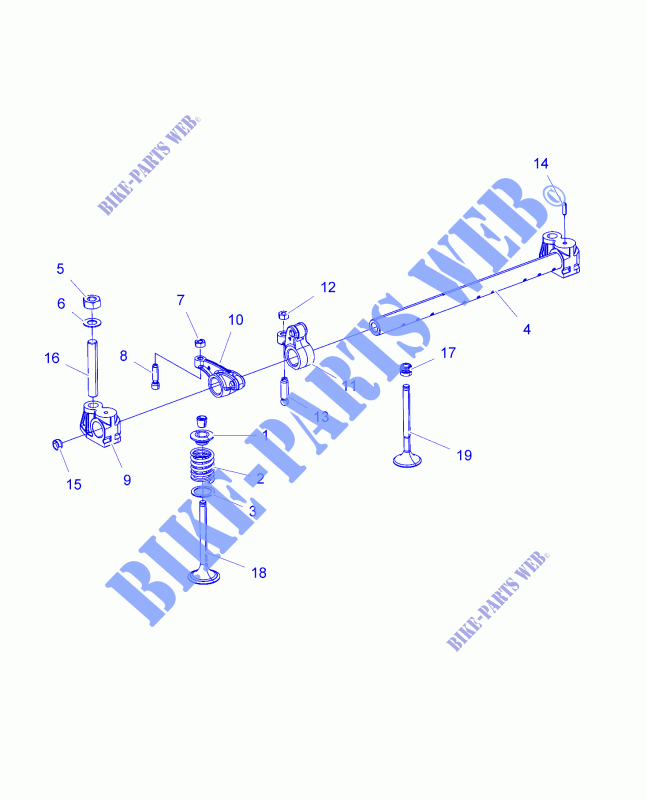 KIPPHEBEL   VALVES   D151DPD1AJ/2D/1L/1M/2M (49BRUTUSRCKRARM15DSL) für Polaris BRUTUS HD PTO 2015