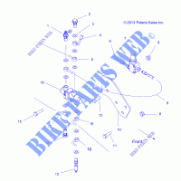 BREMSES, VALVE SYSTEM   A15SHC57CS (49ATVBREMSEVALVE14SP570F) für Polaris SPORTSMAN 570 SP EPS 2015