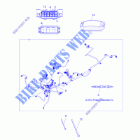 MAIN KABELSTRANG   A15SHC57CS (49ATVHARNESS15570SPQ) für Polaris SPORTSMAN 570 SP EPS 2015