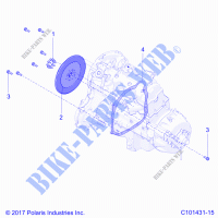 ANTRIEB, DRIVE COUPLER   A23SVE95PK (C101431 15) für Polaris SCRAMBLER XP 1000 2023