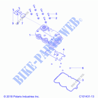 MOTOR, VALVE COVER   A23SVE95PK (C101431 13) für Polaris SCRAMBLER XP 1000 2023