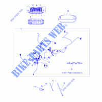 MAIN KABELSTRANG   A15SHE57HS (49ATVHARNESS15SPMD) für Polaris SPORTSMAN 570 SP MD 2015
