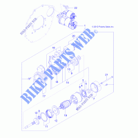 MOTOR, ANLASSER   R141D9JDA/2D9JDA (49RGRSTARTINGMTR11DCREW) für Polaris RANGER 900 DIESEL HST / DELUXE 2014