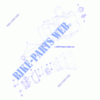 WASSERPUMPE   R14RH45AA (49RGRWATERPUMP10) für Polaris RANGER 400 4X4 2014