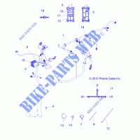 KABELSTRANGES   R14TH90FX (49RGRHARNESS11900D) für Polaris RANGER DIESEL INTL 2014